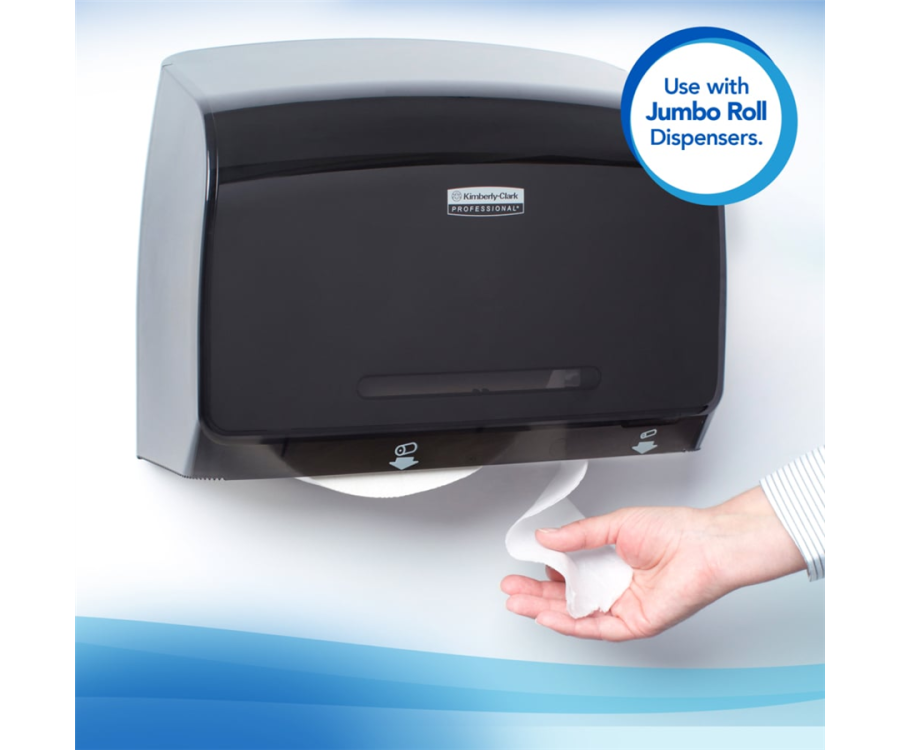 Scott® Essential 1-Ply Jumbo Roll Toilet Paper (3.27 in. x 2000 ft., 12/Case)